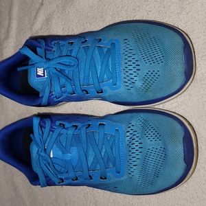 Women Nike Flex 2016 RN, blue glow/white racer blue